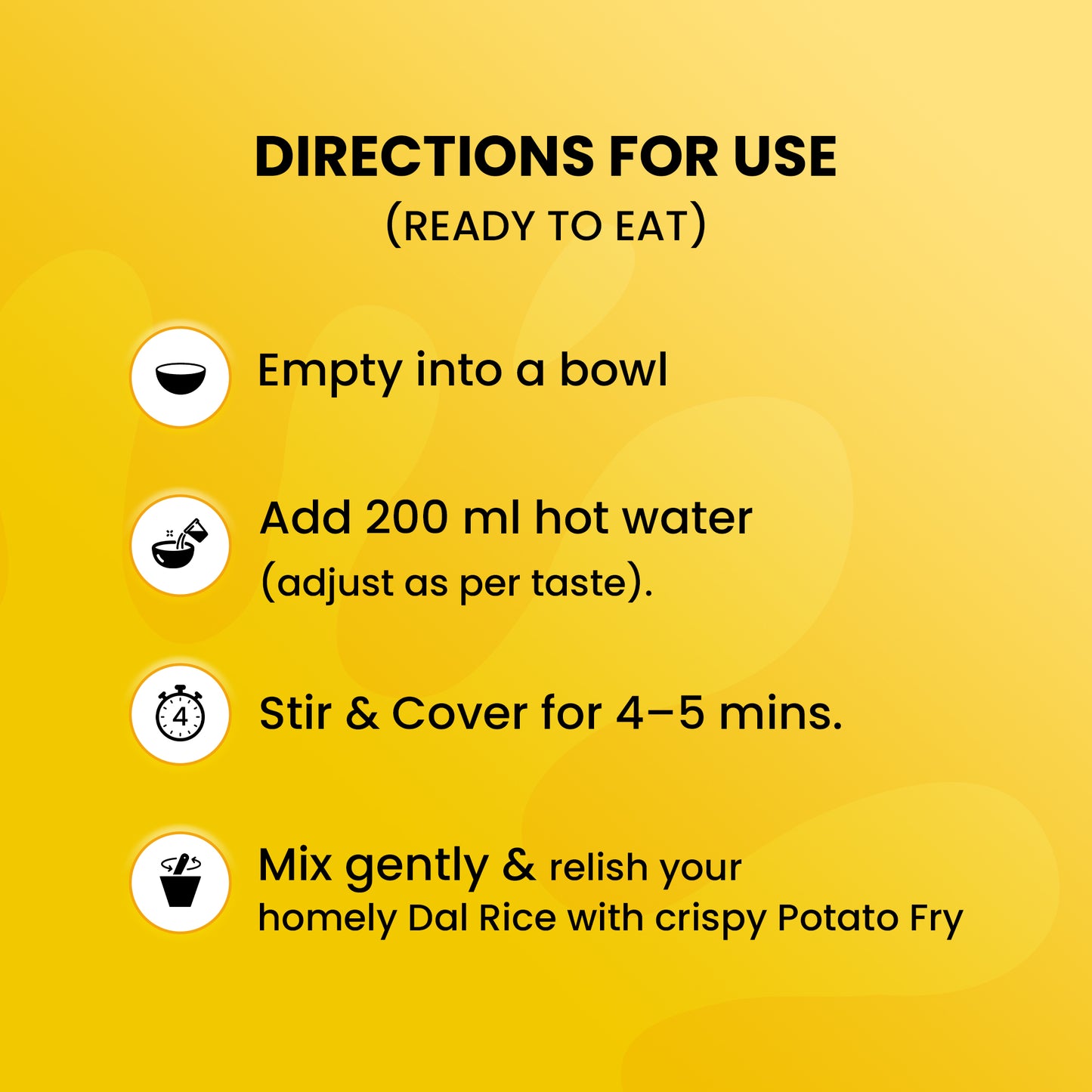 Freeze Dried Dal Rice