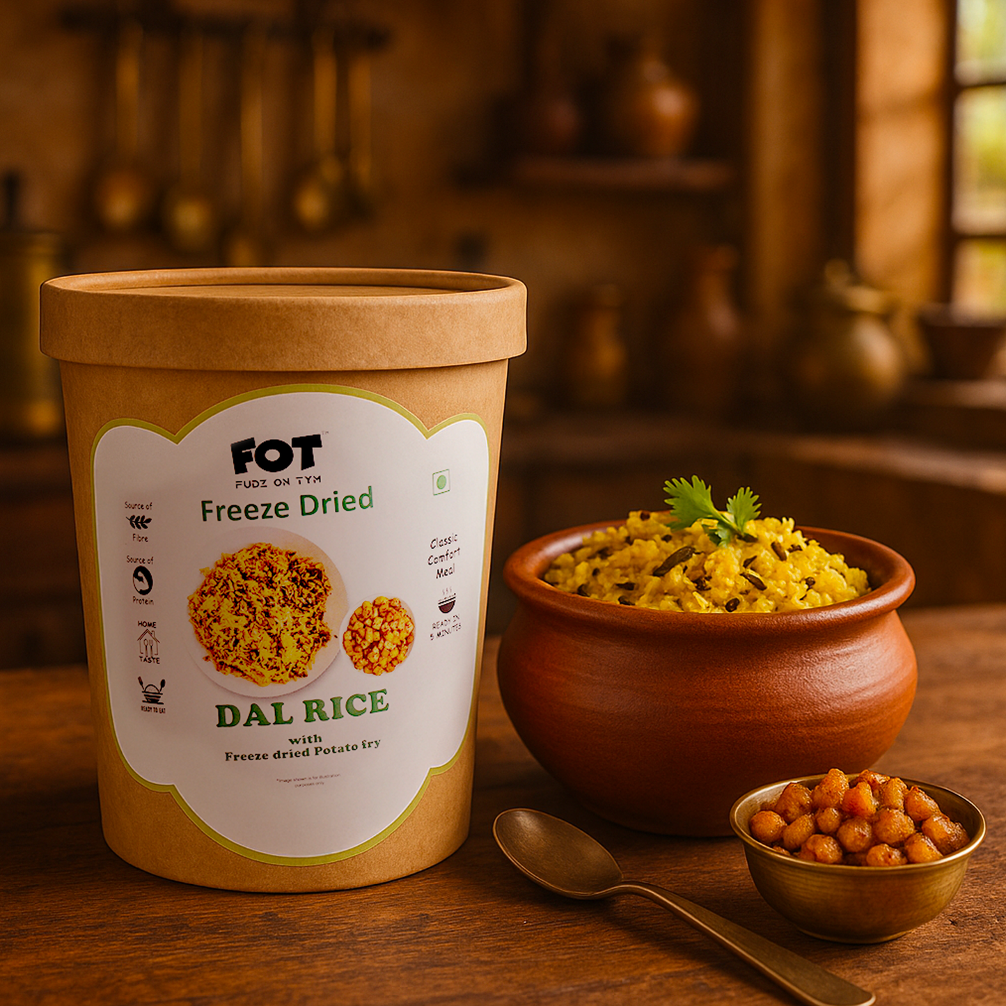 Freeze Dried Dal Rice