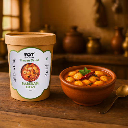 Freeze-Dried Sambhar Idly